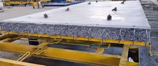 Molde de batería para paneles de pared para casas prefabricadas de hormigón