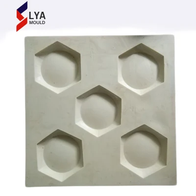 Molde de silicona de paneles de pared de decoración de piedra apilada de pizarra natural